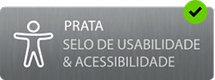 Selo de usabilidade e acessibilidade